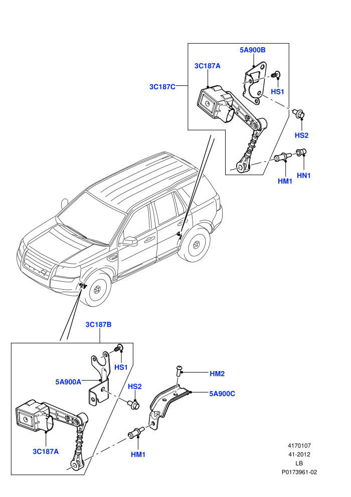 Automatic Headlamp Levelling System (High Intensity Discharge Headlamp,With Adaptive Headlamp)