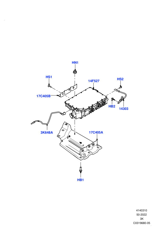 Hybrid Electrical Modules (Electric Engine Battery-PHEV)(Inverter)((V)TOPA999999 (V)FROMPA000001)