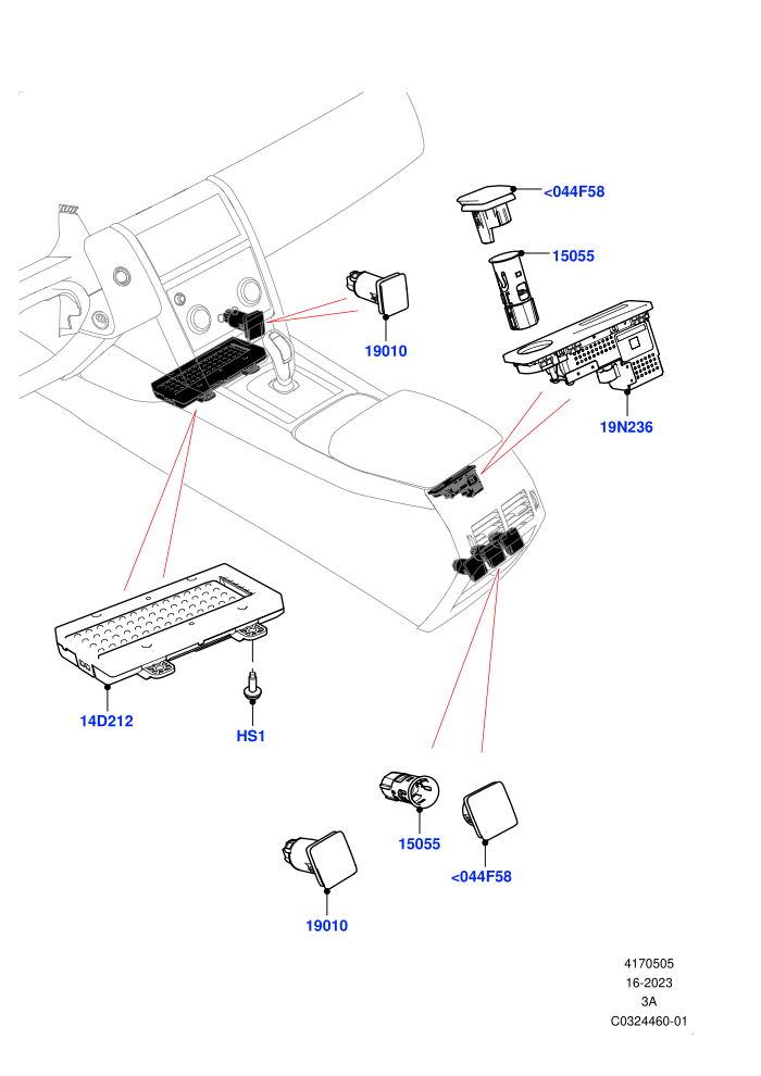 Instrument Panel Related Parts (Changsu (China))((V)TOPG169278 (V)FROMKG446857)