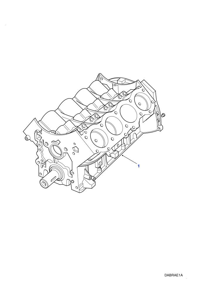 Engine Short ((+)CDN/MEX/USA,4.0L V8 Efi Petrol LC,4.0L V8 L/R EFI Petrol,4.6L V8 EFI L/R Petrol,4.6L V8 Efi Petrol LC,LHD)