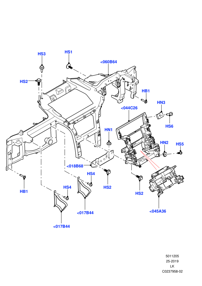 Instrument Panel (Internal Components)