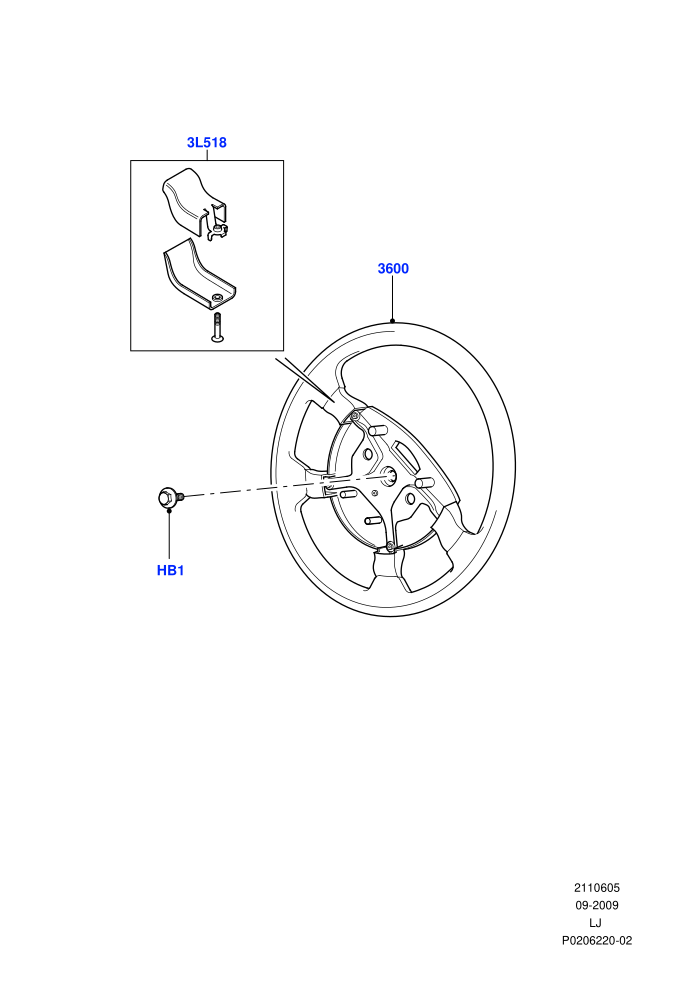 Steering Wheel ((V)FROMAA000001)
