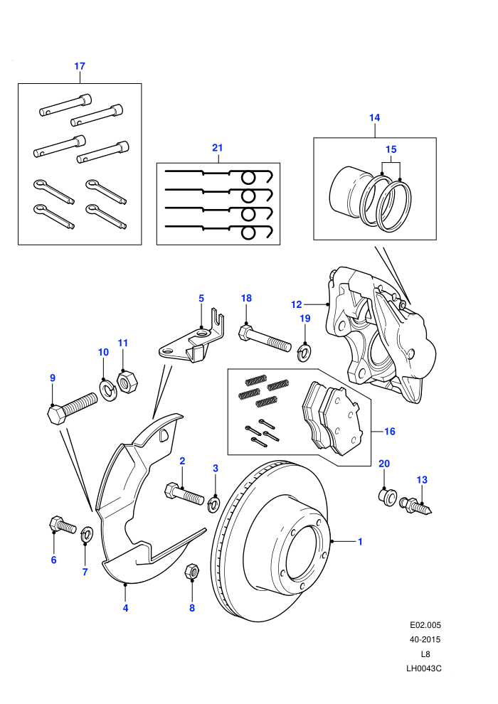 Front Brake Discs And Calipers ((V)FROM7A000001)
