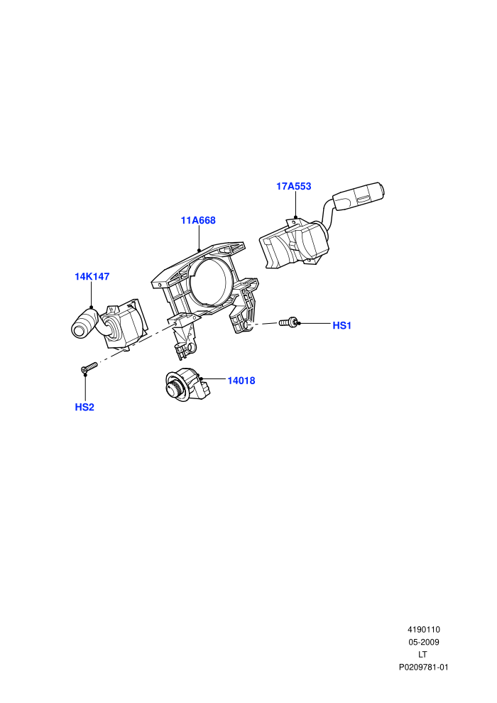 Switches (Steering Column)((V)FROMAA000001)
