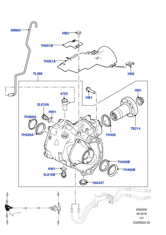 Front Axle Case (Changsu (China),Dynamic Driveline)((V)FROMEG000001)