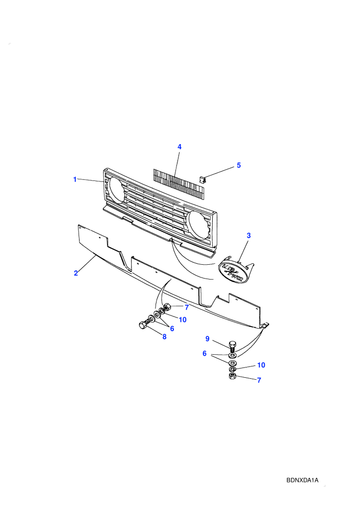Grille & Headlamp Surround