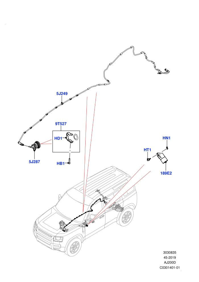 Exhaust Fluid Injection System (2.0L I4 DSL HIGH DOHC AJ200,With Diesel Exh Fluid Emission Tank)(Injector and Control Unit)((V)FROML2000001)