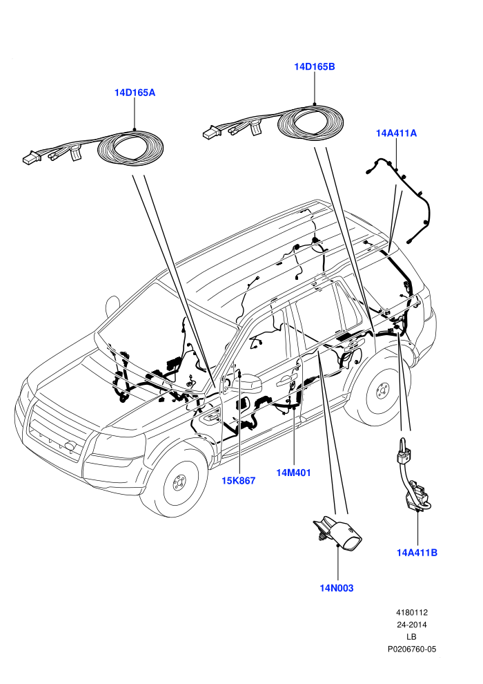 Electrical Wiring - Chassis ((V)FROMAH000001)