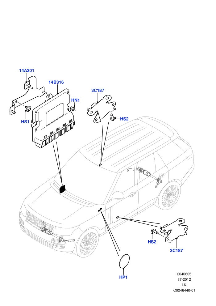Active Anti-Roll Bar System (With ACE Suspension)(Controls/Electrics)((V)TOJA999999)