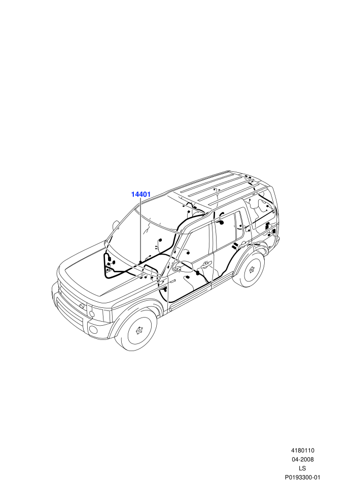 Electrical Wiring - Engine And Dash (Main Harness)((V)TO9A999999 (V)FROM9A000001)