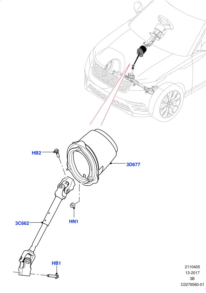 Steering Column (Lower)