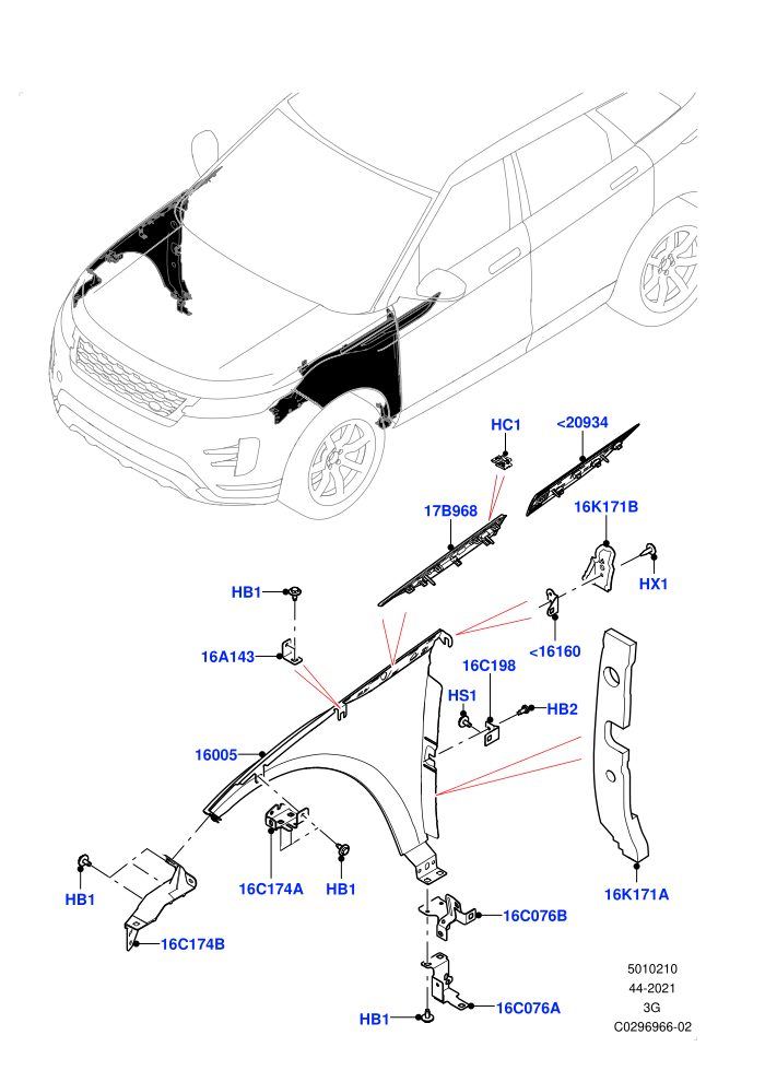 Dash Panel And Front Fenders (Changsu (China))
