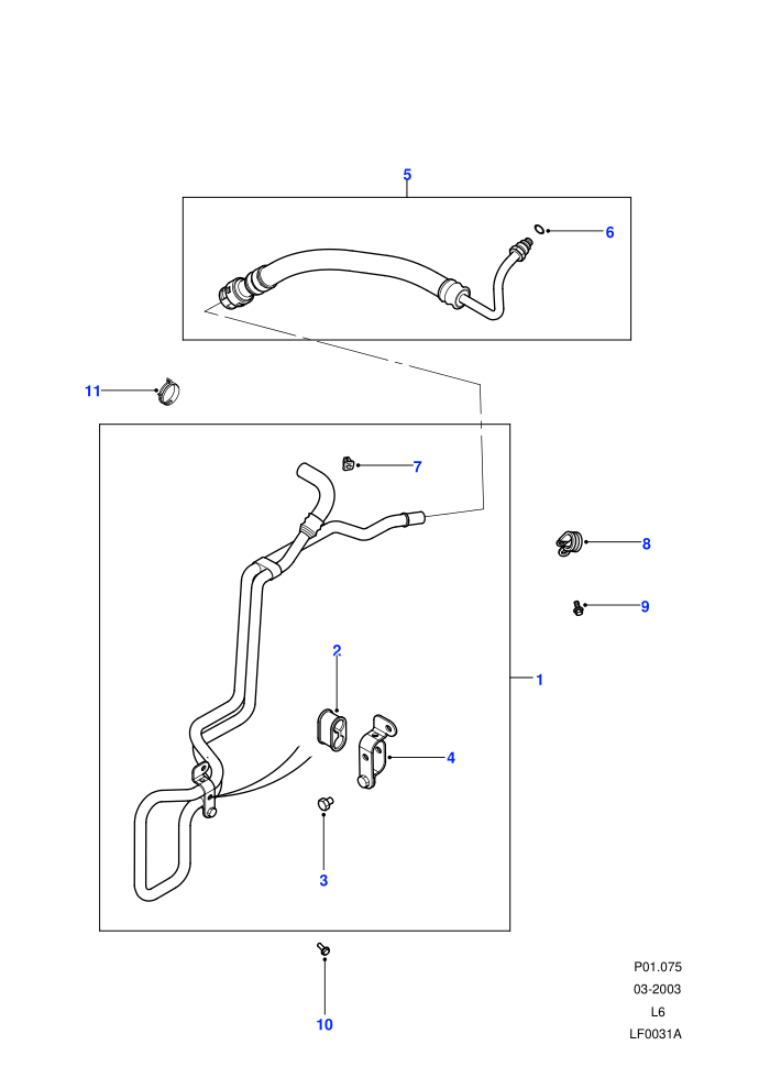 Hoses - Return (1.8 K16 Petrol,RHD)((V)FROM1A000001)