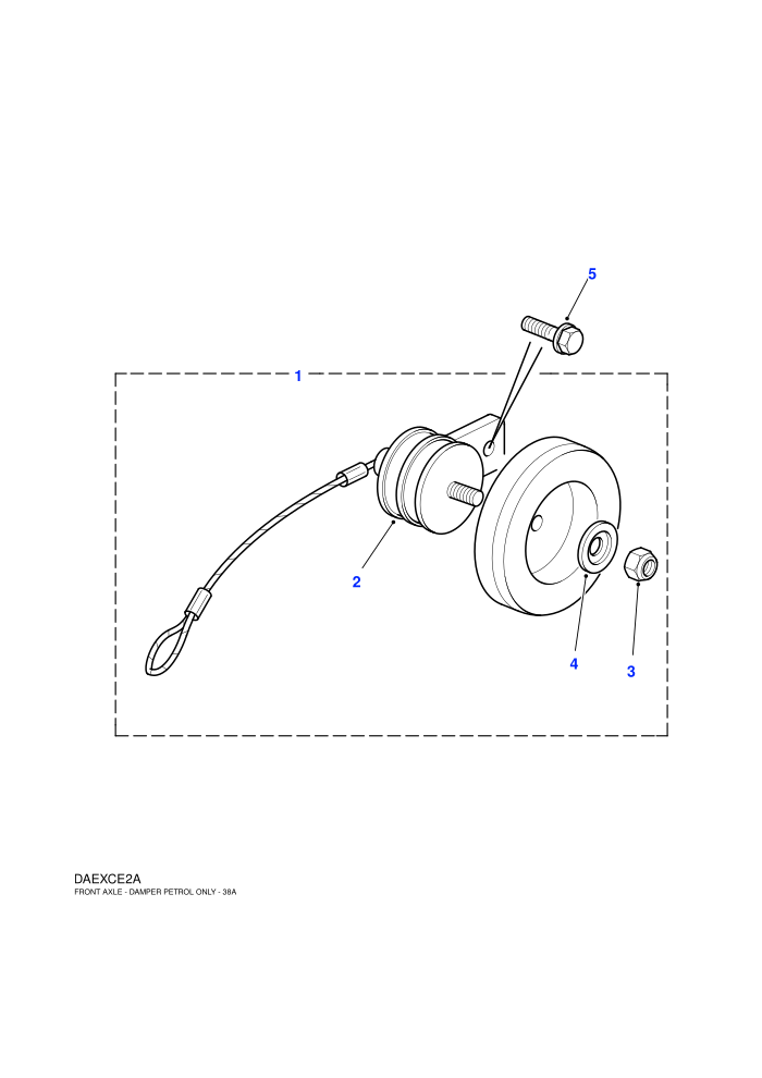Damper Axle (Automatic Transmission)