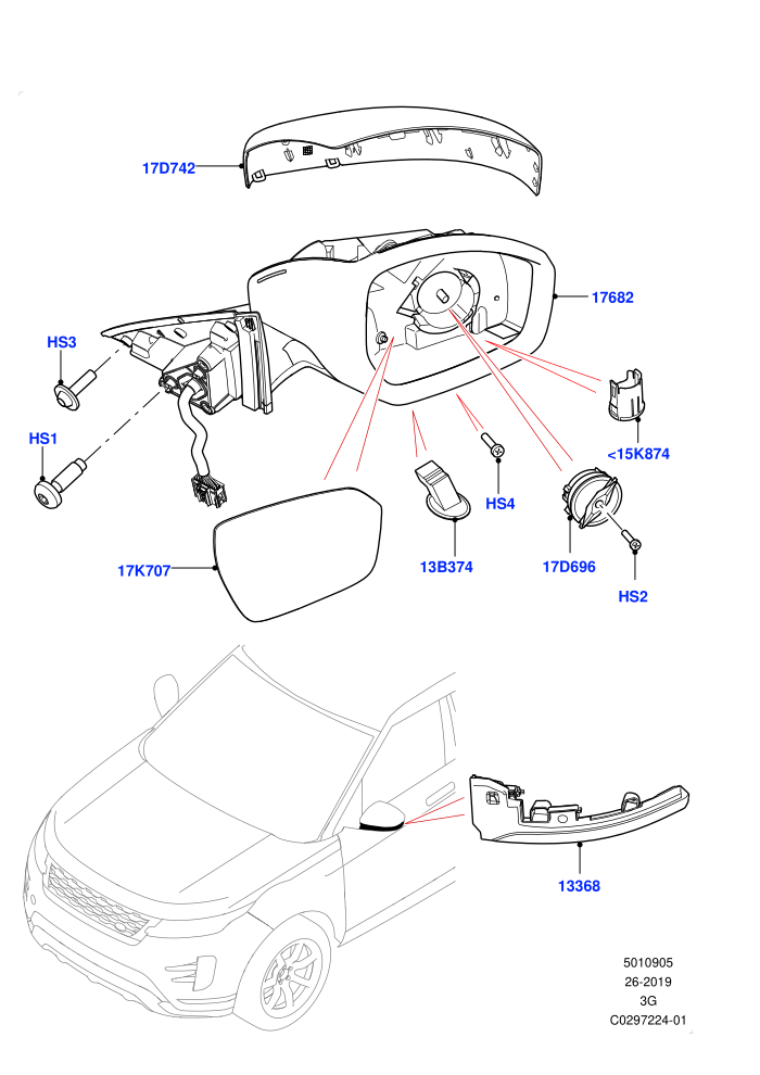 Exterior Rear View Mirror (Changsu (China))