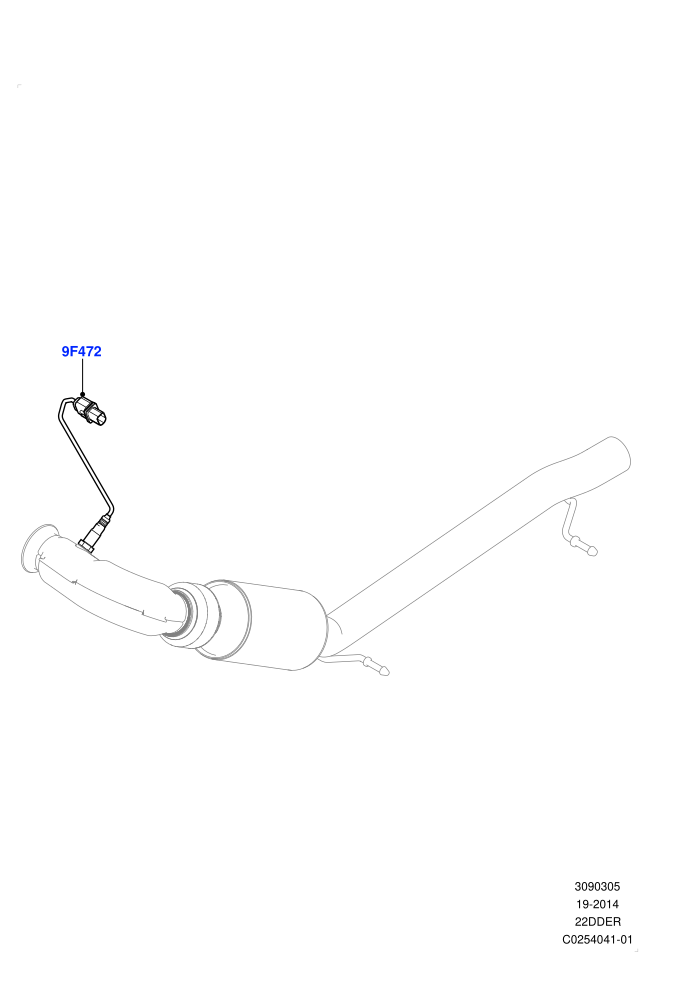 Exhaust System (2.2L CR DI 16V Diesel,Euro Stage 4 Emissions)(Exhaust System Sensors)