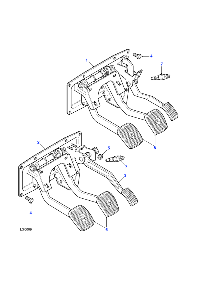 Pedal Box Assy (Manual Transmission)