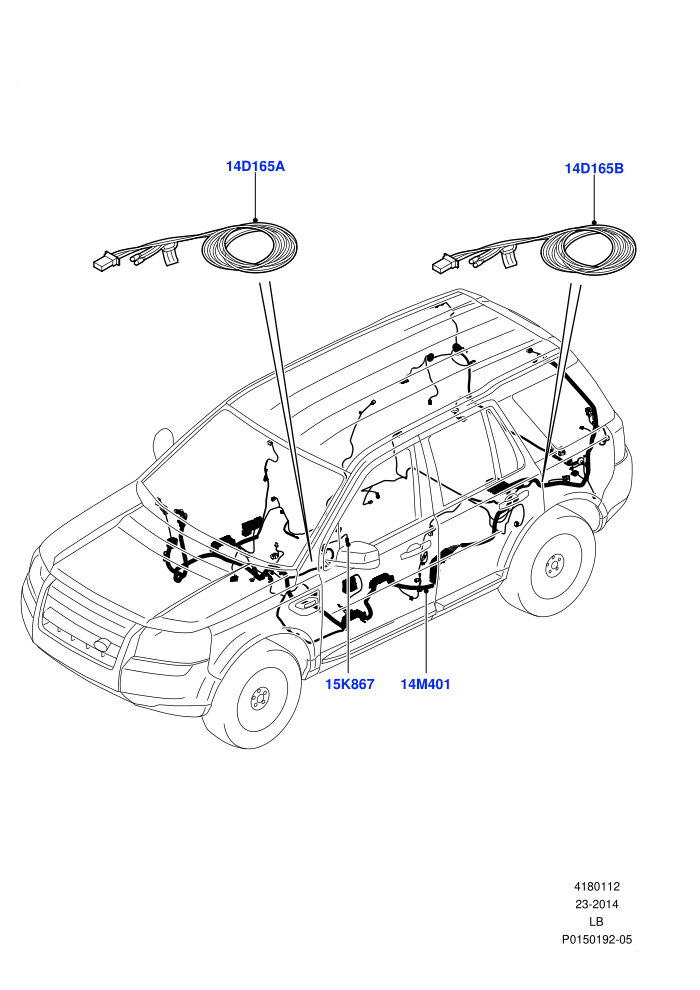 Electrical Wiring - Chassis ((V)TO9H999999)