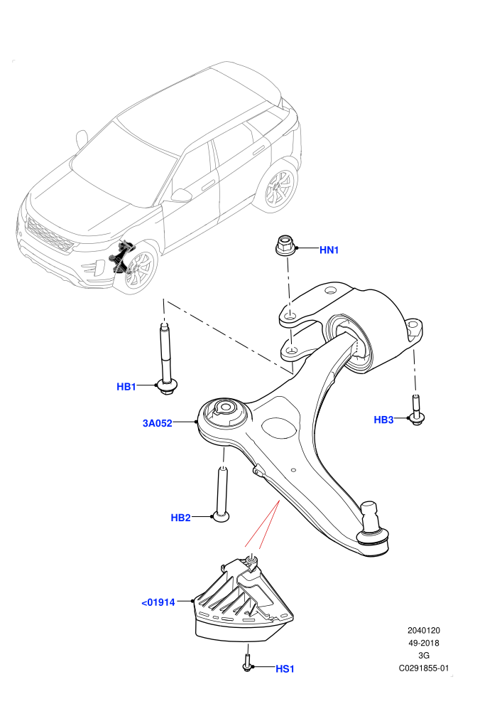 Front Suspension Arms (Halewood (UK))