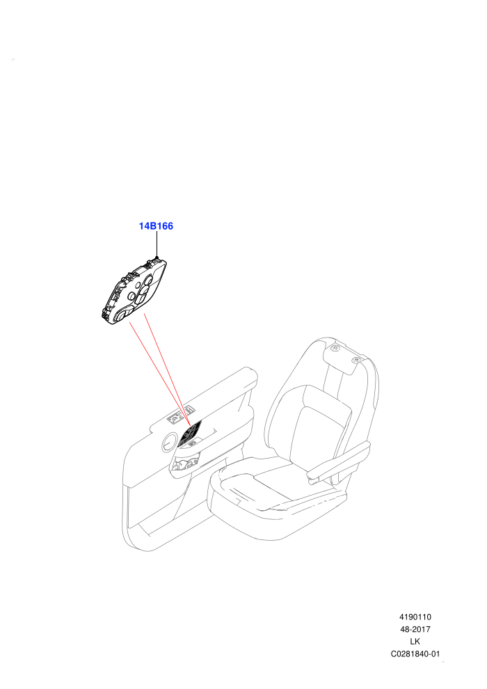 Switches (Front Seats)((V)FROMJA000001)