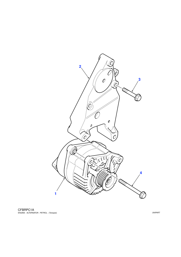 Alternator (V8)