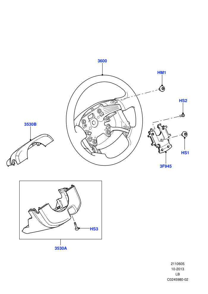 Steering Wheel ((V)FROMDH000001)