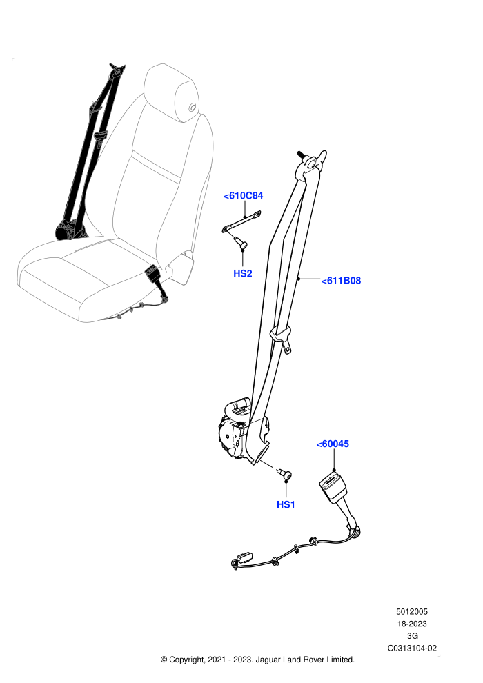 Front Seat Belts (Itatiaia (Brazil))