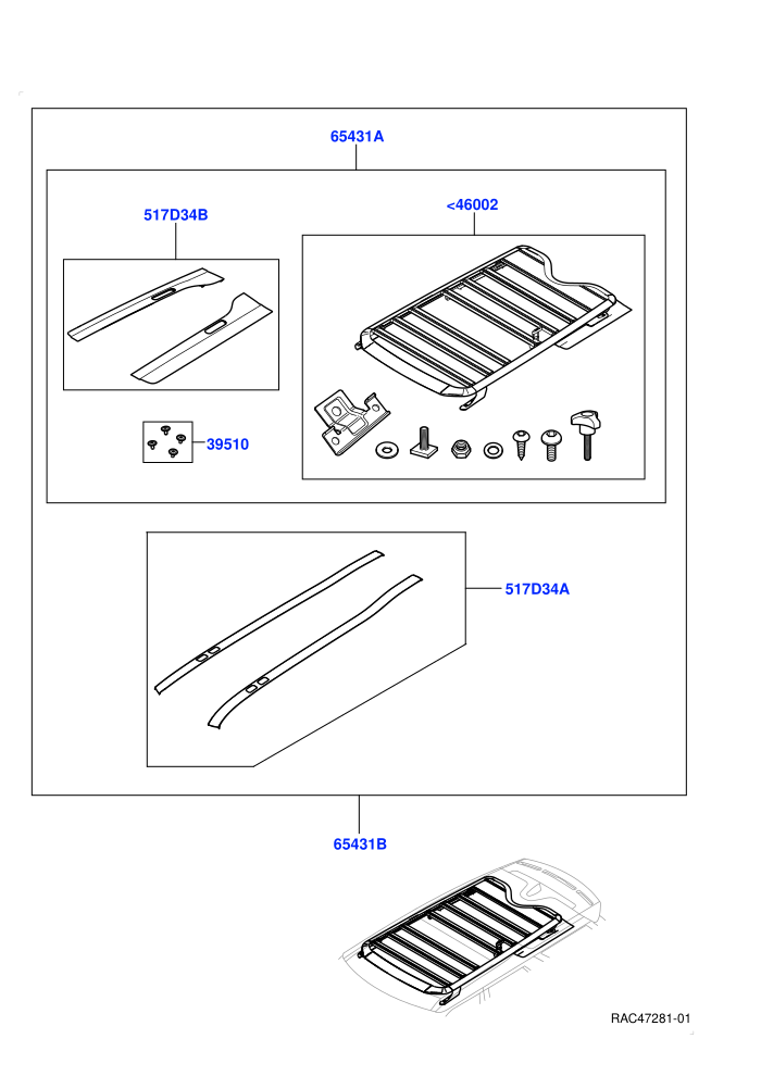 Accessory Pack (Roof Rack)((V)FROMR2000001)