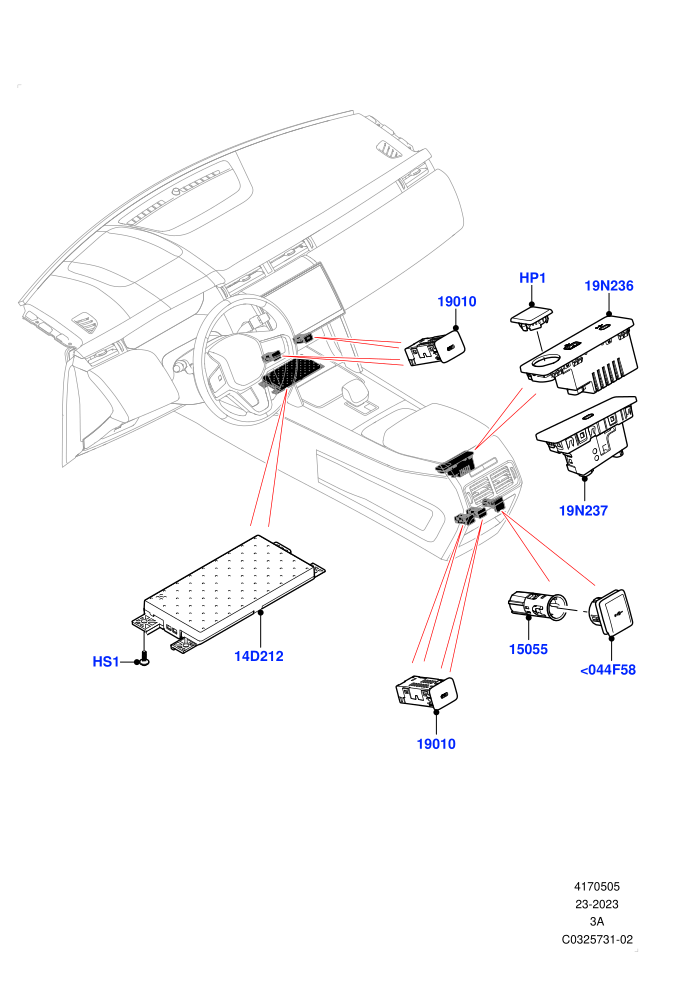 Instrument Panel Related Parts (Changsu (China))((V)FROMPG169279)
