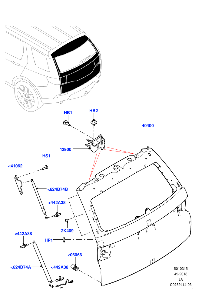 Luggage Compartment Door (Itatiaia (Brazil))(Door And Fixings)((V)FROMGT000001)