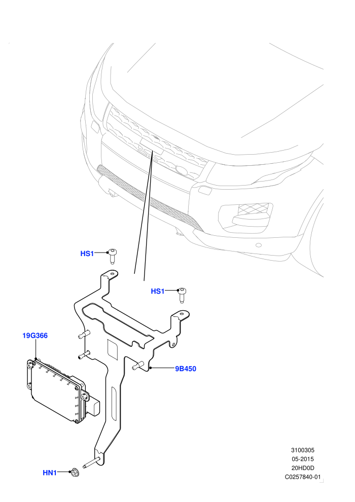 Speed Control (2.0L 16V TIVCT T/C 240PS Petrol,Changsu (China),With Adaptive Speed Control)((V)FROMEG000001)