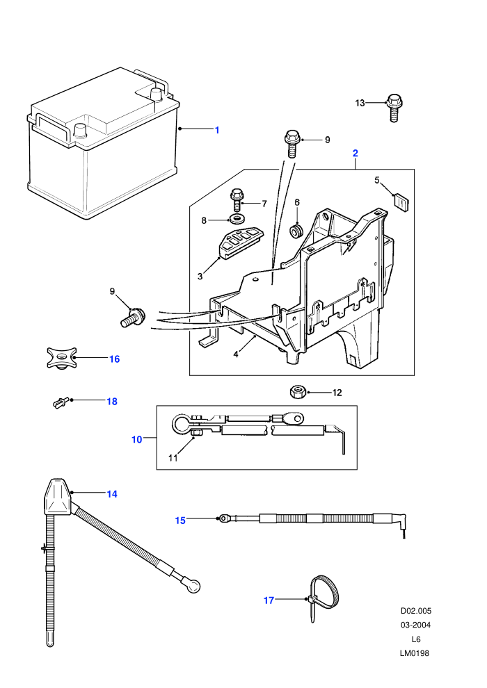 Battery (With Diesel Engines)
