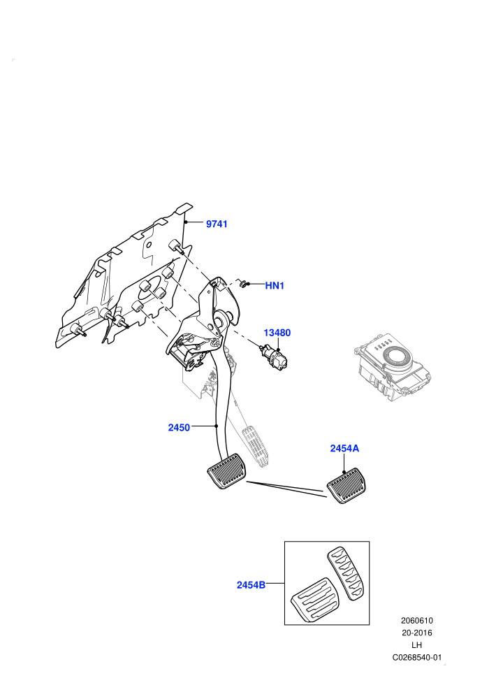 Brake And Clutch Controls (Changsu (China))((V)FROMEG000001)