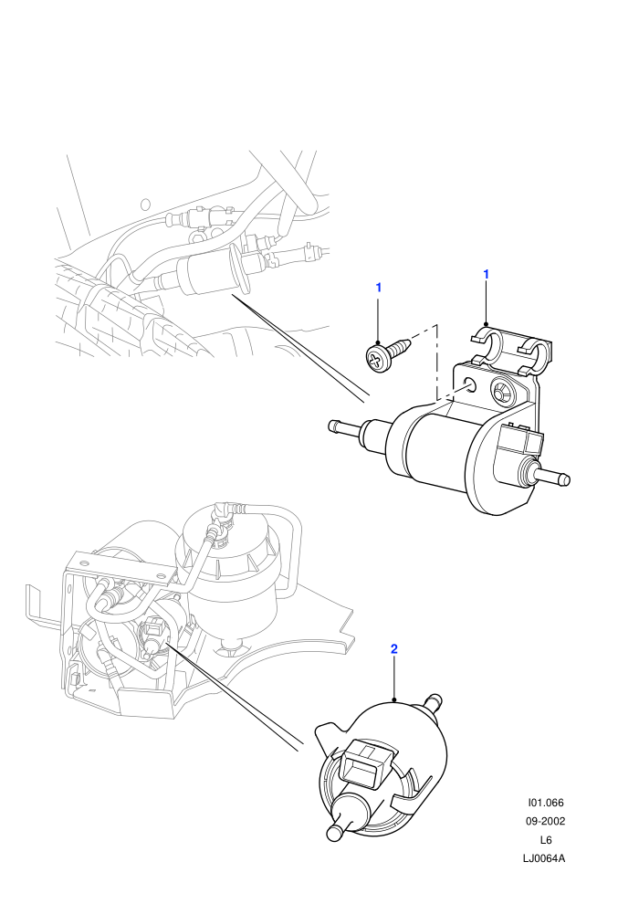 Fuel Pump - FBH (M47 2.0L I4 16V Diesel)((V)FROM1A000001)