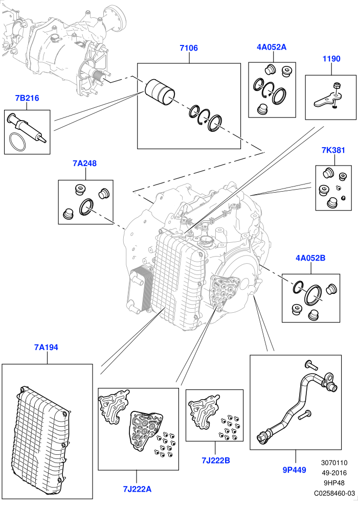 Transmission External Components (9 Speed Auto AWD,Changsu (China))((V)FROMEG000001)