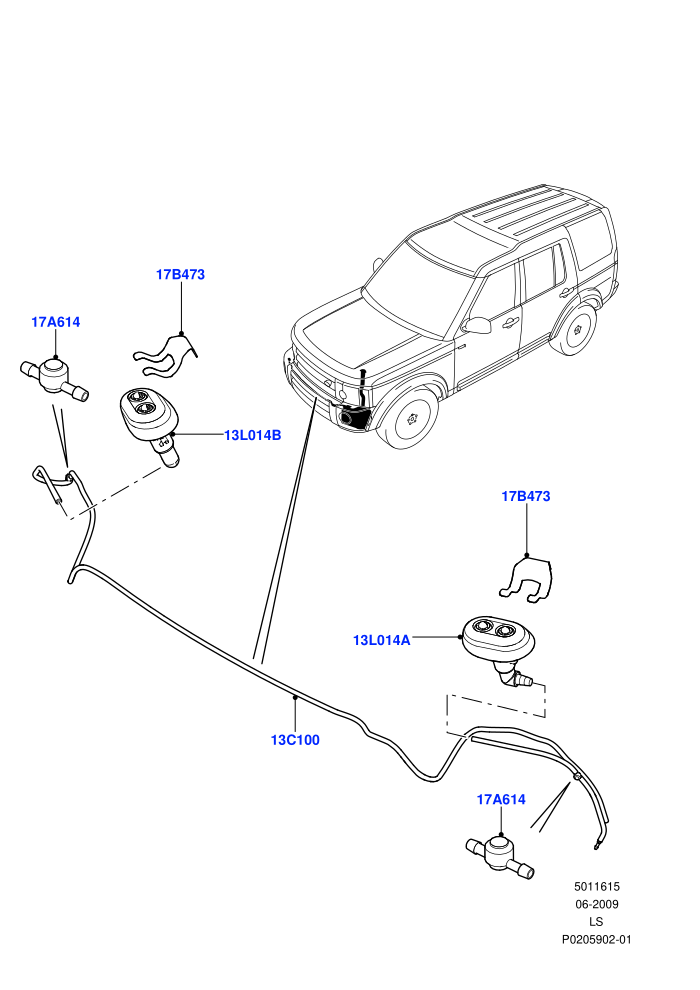 Headlamp Washer ((V)FROMAA000001)