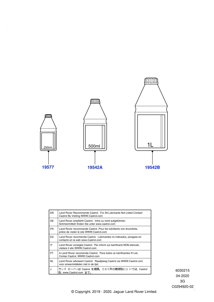 Hydraulic Oil & Brake Fluid (Halewood (UK))