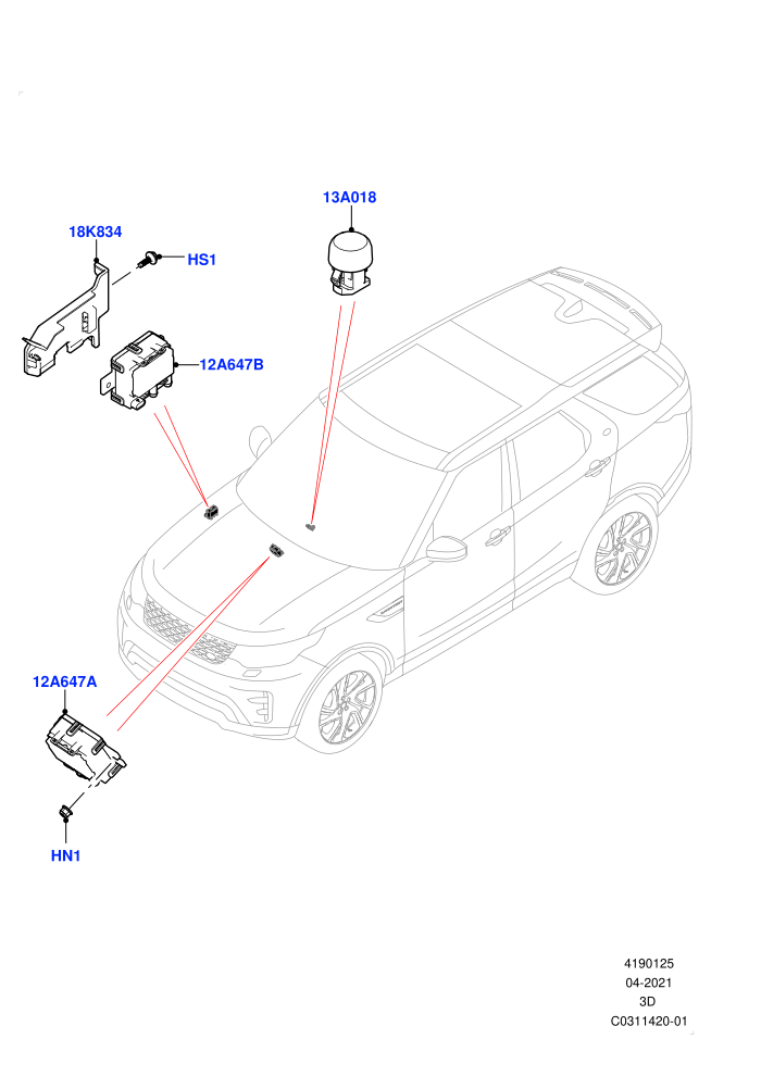 Air Conditioning And Heater Sensors (Nitra Plant Build)((V)FROMM2000001)