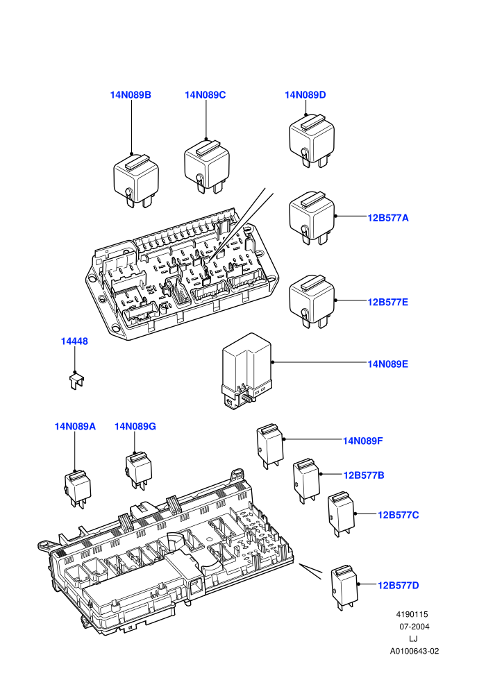Relays ((V)TO9A999999)