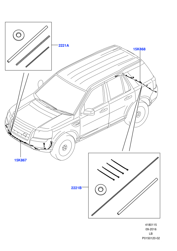 Electrical Wiring - Body And Rear (Bumper)