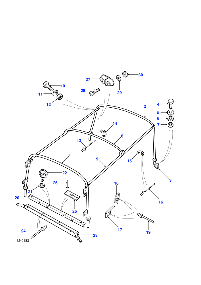 Hoodsticks (90 Wheelbase,With Truck Cab)
