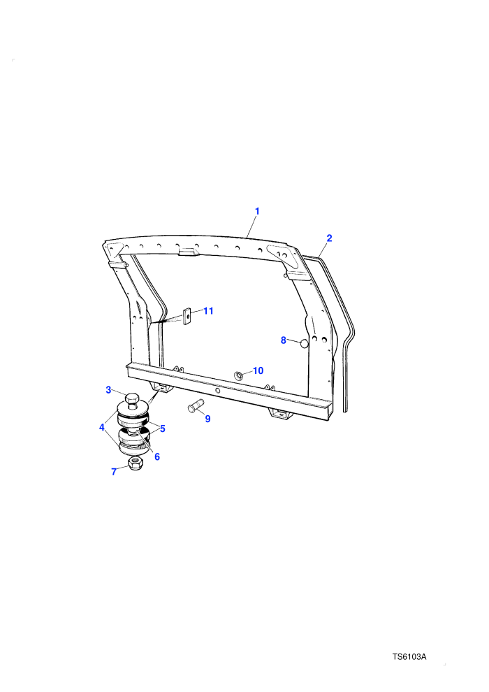 Rear End Structure-To (V) GA441003