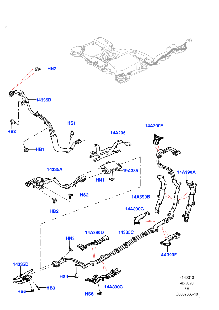 Hybrid Electrical Modules (Electric Engine Battery-MHEV)(MHEV Charging Cables and Fixings)