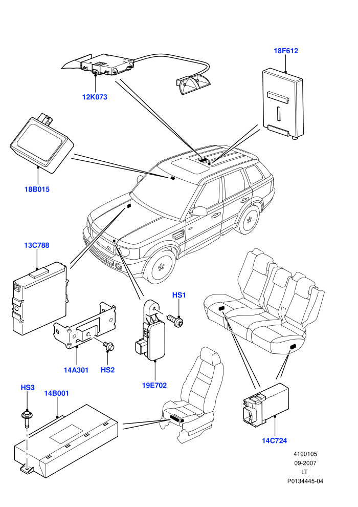 Vehicle Modules And Sensors ((V)TO9A999999)