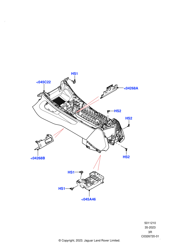 Console - Floor (Internal Components)((V)FROMRA000001)