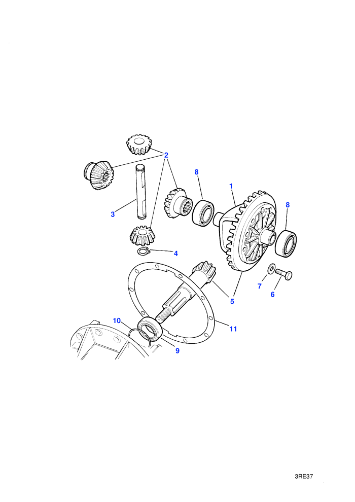 Differential Case Front