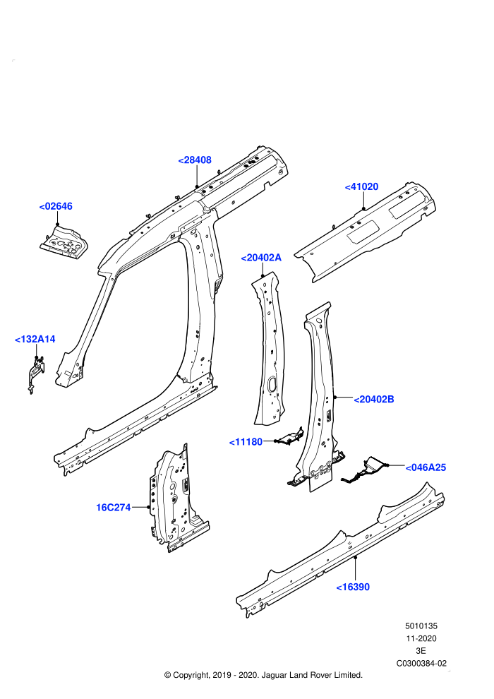 Side Panels - Inner (Middle - Front)