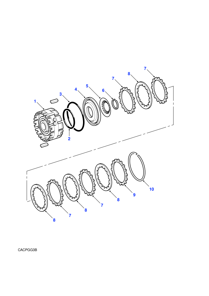 Brake 'D' (Automatic Transmission)