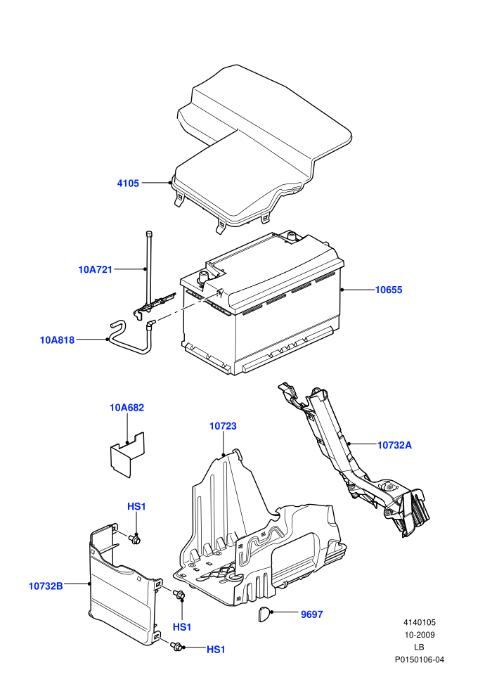 Battery And Mountings