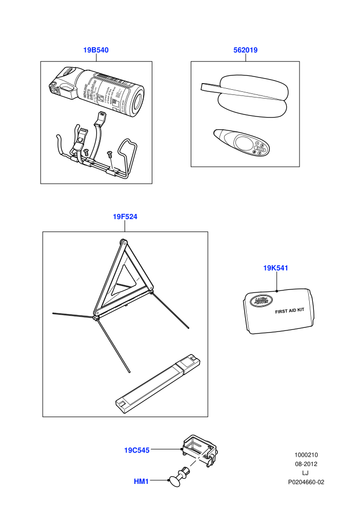Emergency And Safety Equipment (Internal Components)((V)FROMAA000001)